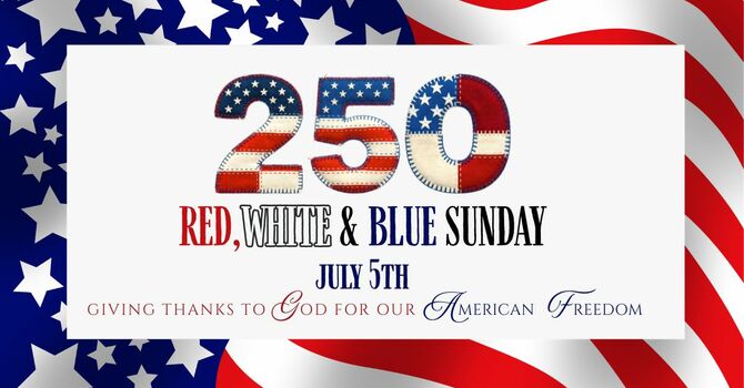 Red, White and Blue Sunday