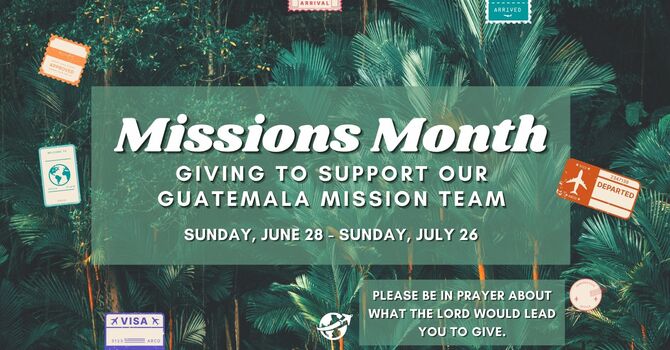 Month of Mission Giving image