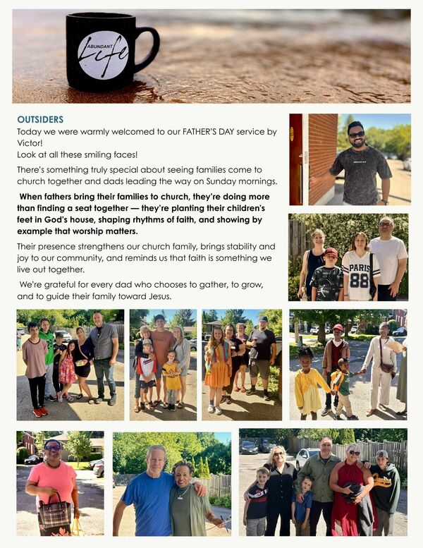 connecting others to a life that matters