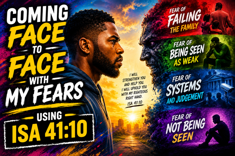 COMING FACE TO FACE WITH OUR FEARS