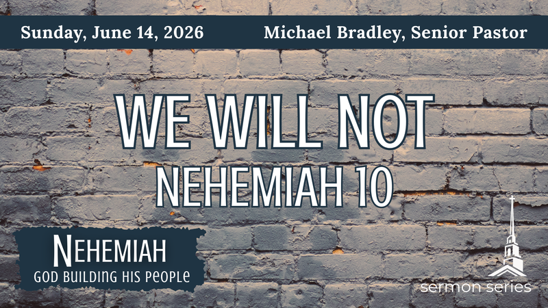 We Will Not