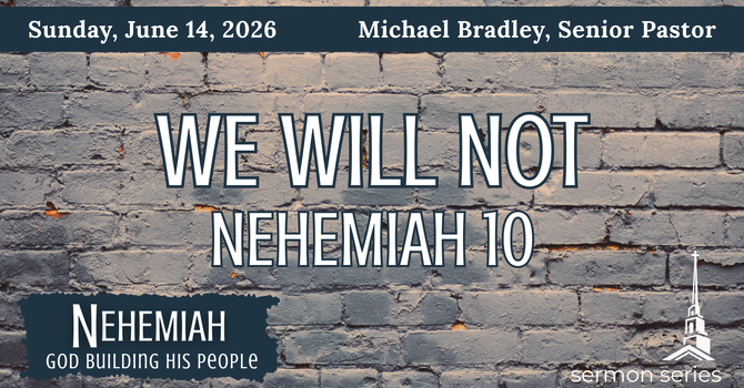 We Will Not