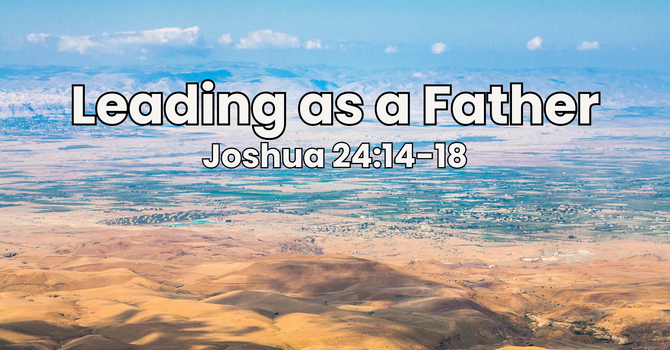Leading as a Father