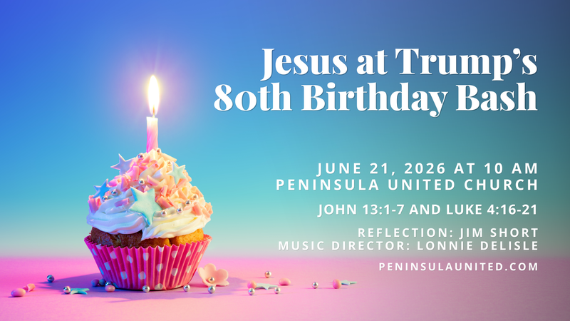 Jesus at Trump's 80th Birthday Bash