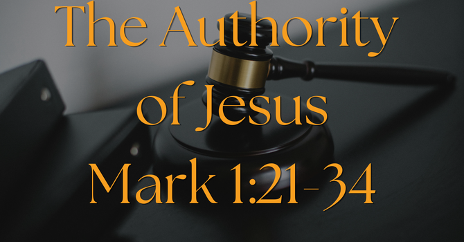 The Authority of Jesus