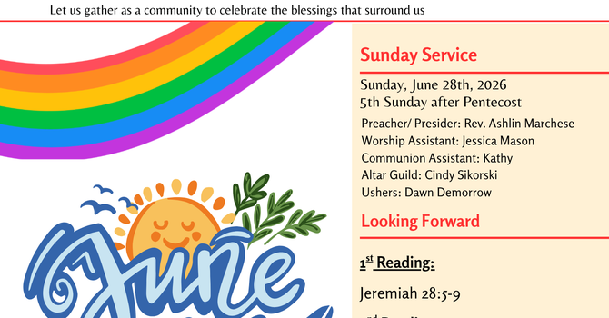 Weekly Newsletter image