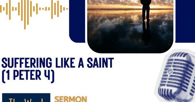 Suffering Like A Saint.