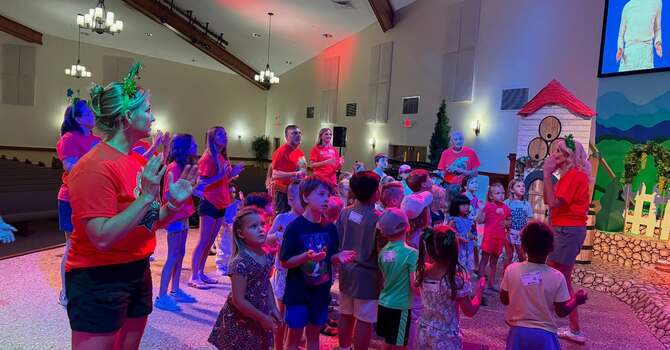 Praising the Lord for VBS 2026!