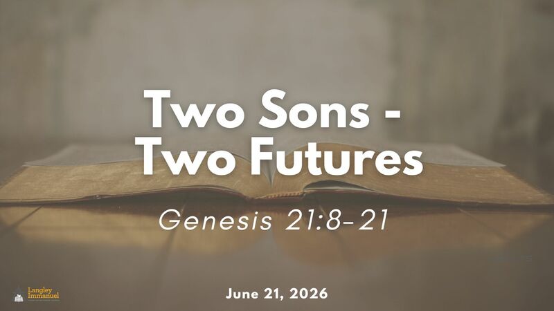 Two Sons - Two Futures