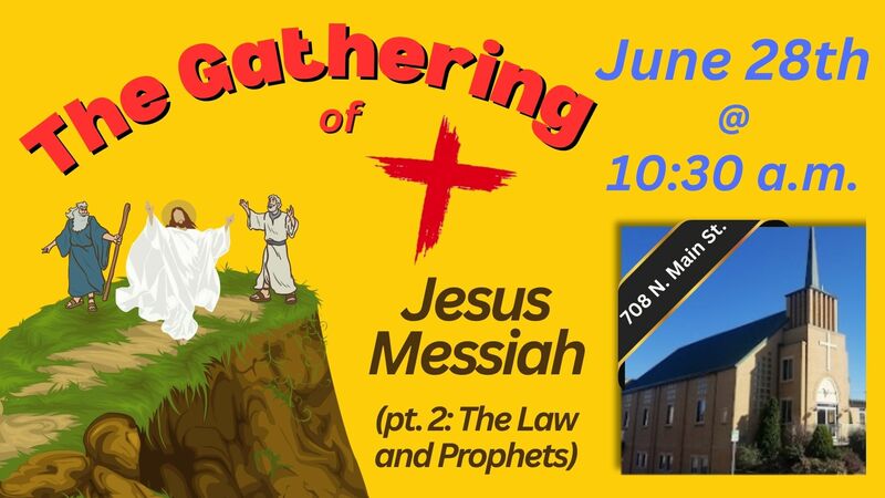 Jesus Messiah (pt. 2: Law and the Prophets)