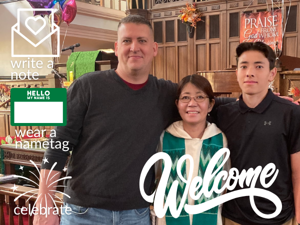 Welcoming Pastor Keiko Foster