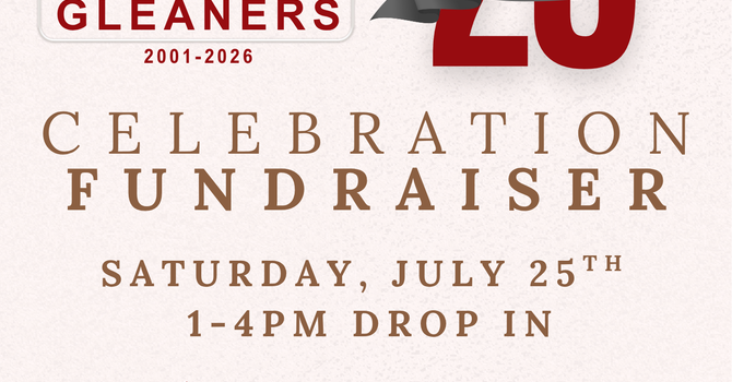 25th Anniversary Celebration Sat, July 25th 1-4pm Drop In