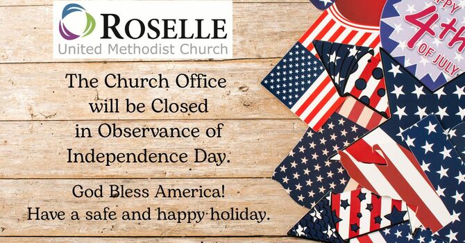 Church Office Closed