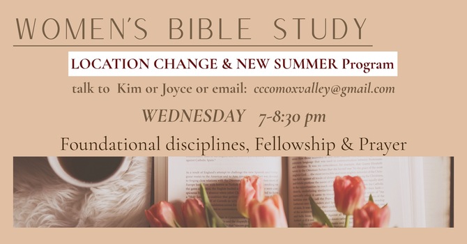 Women's Wednesday Eve Bible Study
