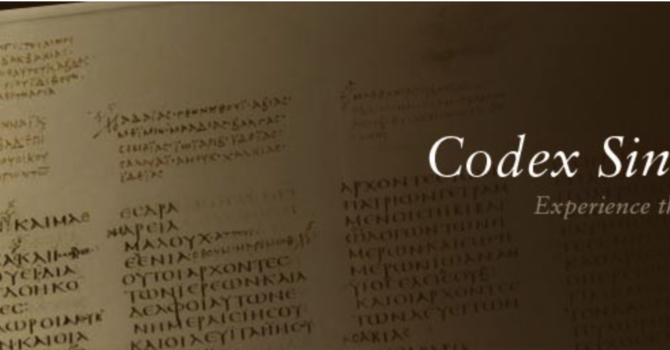 Codex Sinaiticus Project