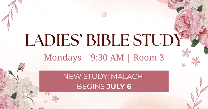 Monday Morning Women's Bible Study