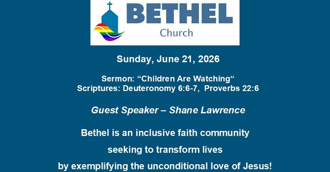 June 21 Worship - Father's Day