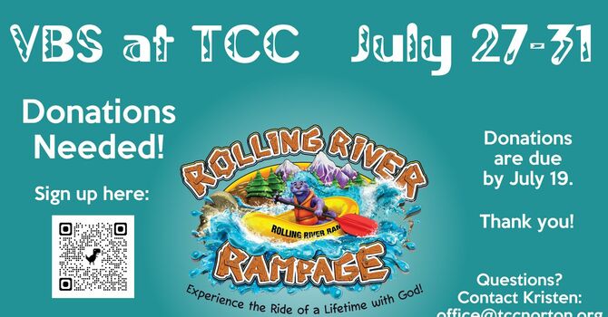 VBS Donations Needed