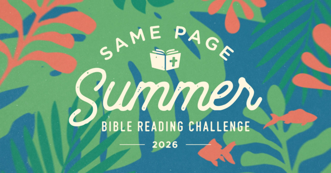 Summer Bible Reading