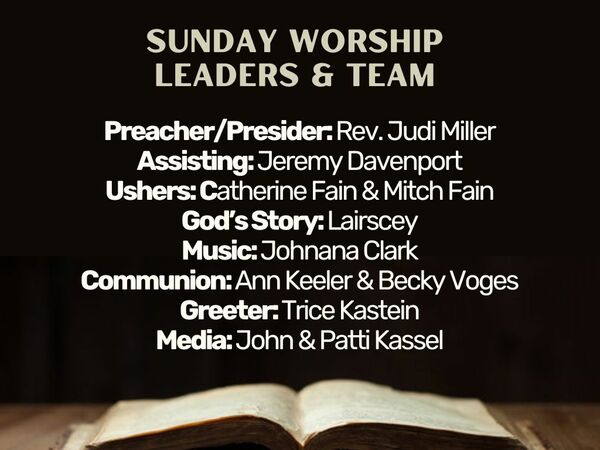 Leading us in Worship
