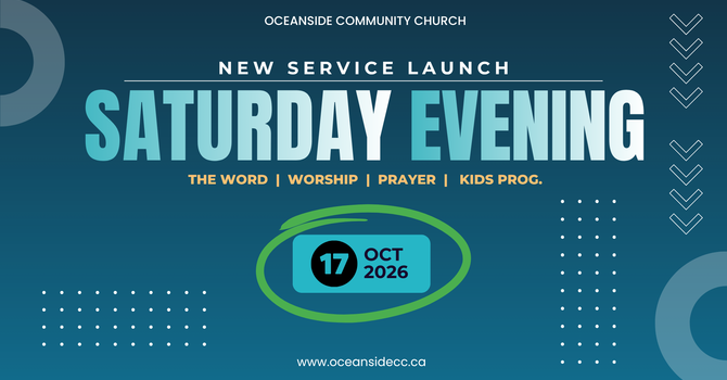 Saturday Evening Service Launch