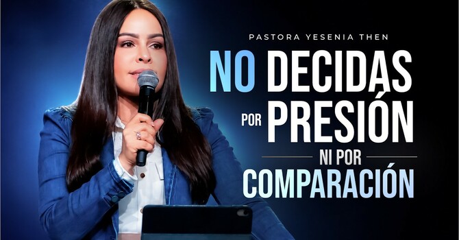 No decidas por presión ni por comparación