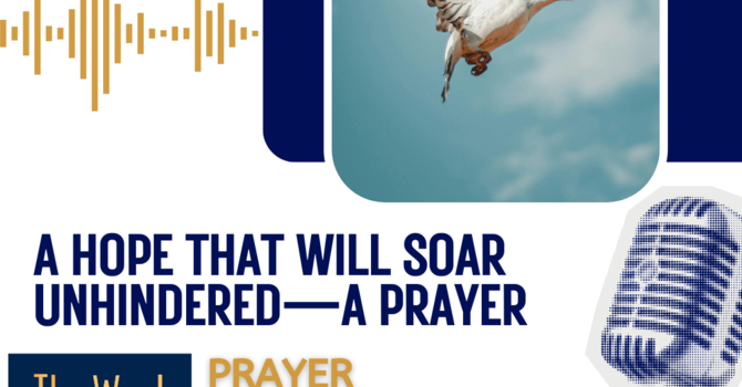 A hope that will soar unhindered - a prayer