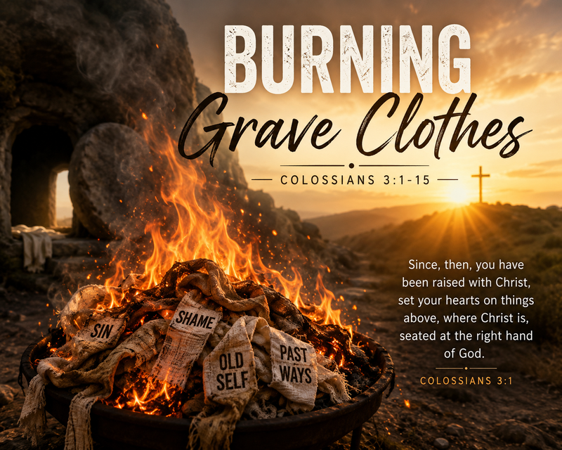 Burning Grave Clothes