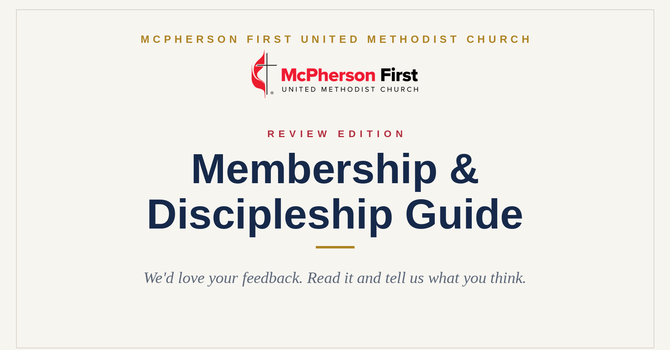 Help Shape Our New Discipleship Guide