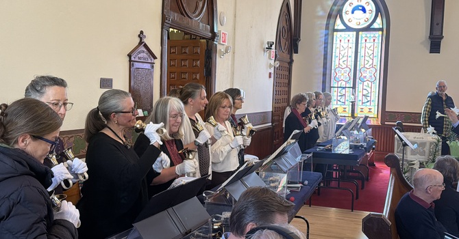 Handbell Choir Rehearsal