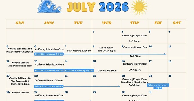 July Calendar