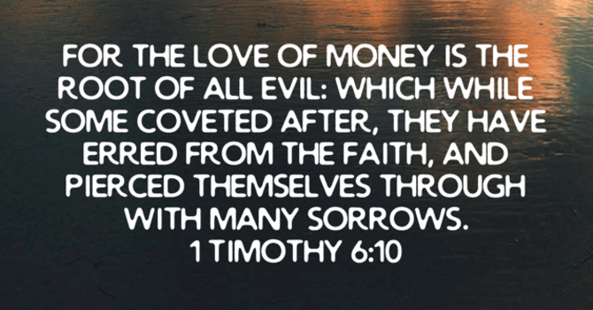 Money doesn’t change you it reveals you image