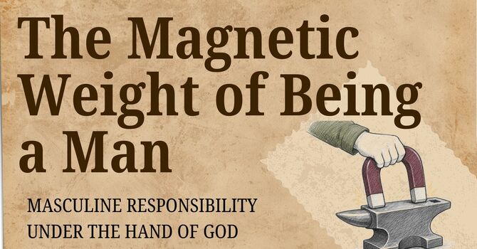 The Magnetic Weight of Being a Man