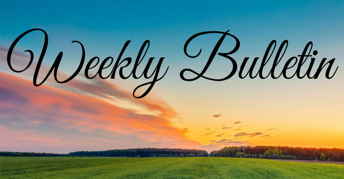 Bulletin for June 27 & 28, 2026 image