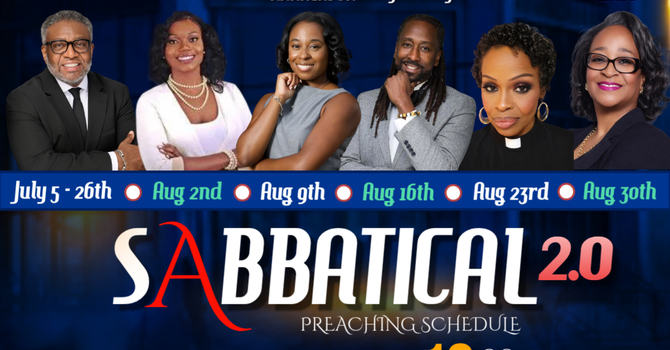 Sabbatical Preaching Schedule