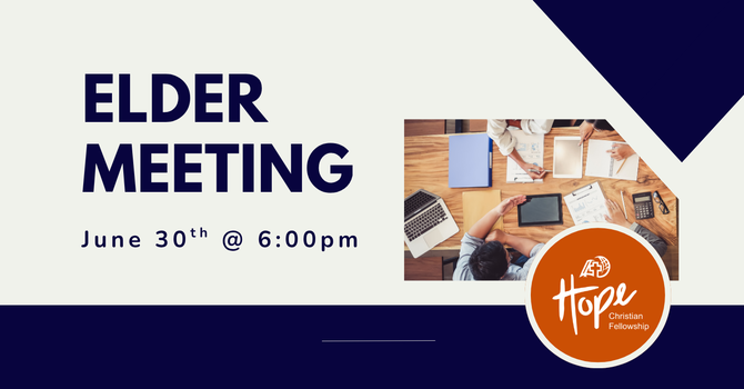 Elder's Meeting