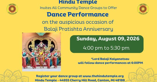 Community Dances - Balaji Pratishta Anniversary