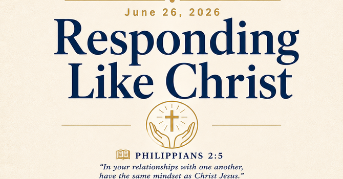 Responding Like Christ image