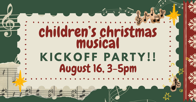 Children's Christmas Musical Kickoff Party
