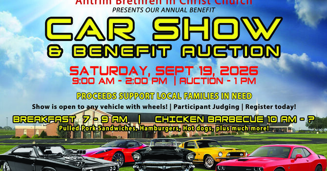 Annual Car Show & Benefit Auction