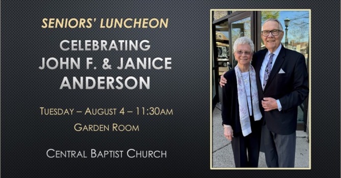 SENIORS' LUNCHEON CELEBRATION