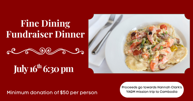 YAGM Fundraiser Dinner