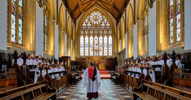 The Choir of Merton College, Oxford in Concert