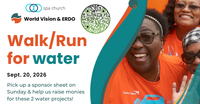 ERDO & World Vision 6km Run/Walk for Water