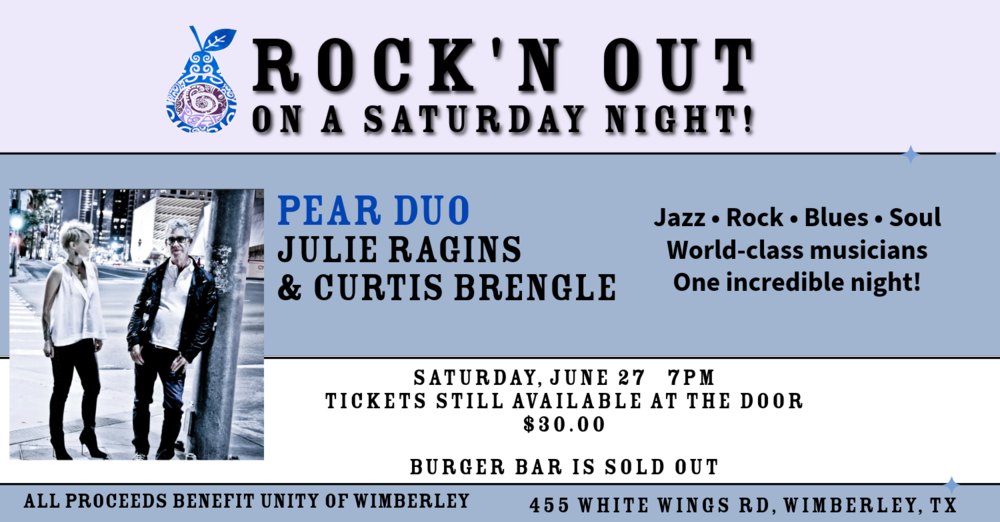 Julie and Curtis on a Saturday Night! Concert