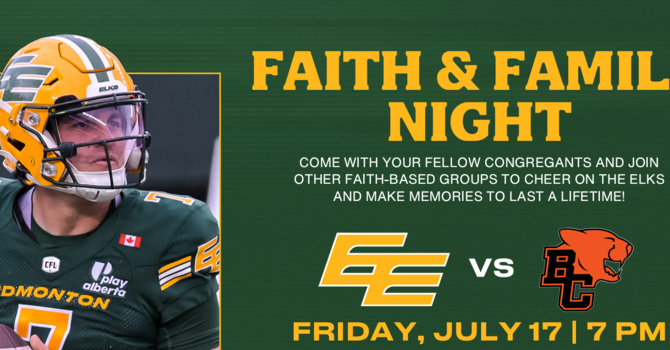 Elks 2026 Faith & Family Night