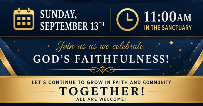 35th Church Anniversary Service