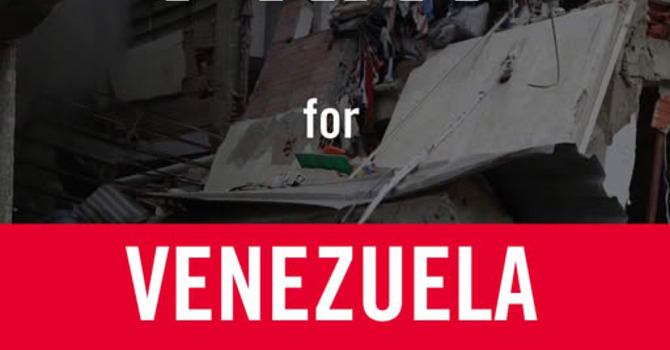 UNITED METHODIST CHURCH PRAYER FOR VENEZELA-UMCOR image