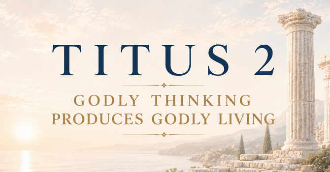 Godly Thinking Produces Godly Living