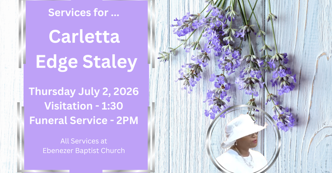 Funeral: Carletta Edge Staley